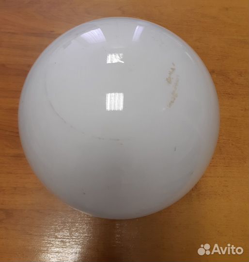 Плафон для люстры шар белый матовый