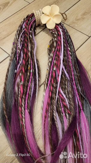 Комплект де косы и дреды