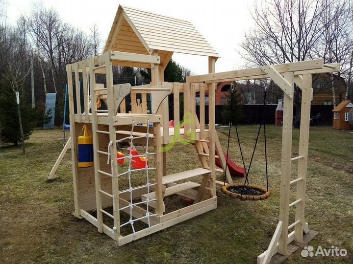 Детская игровая площадка IgraGrad Крафт Pro 2