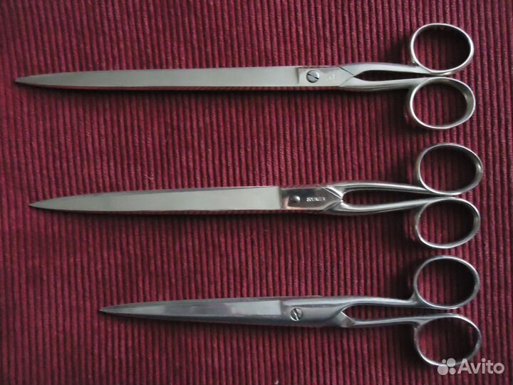 Ножницы Solingen, Broli stainless sweden, Hauptner