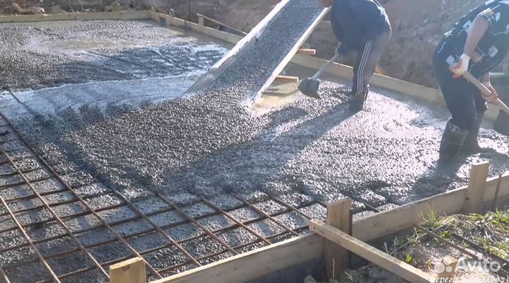 Бетон для забора