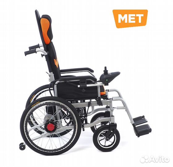 Кресло-коляска MET comfort 21 с подголовником