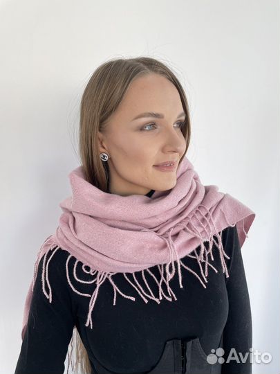 Кашемировый палантин платок