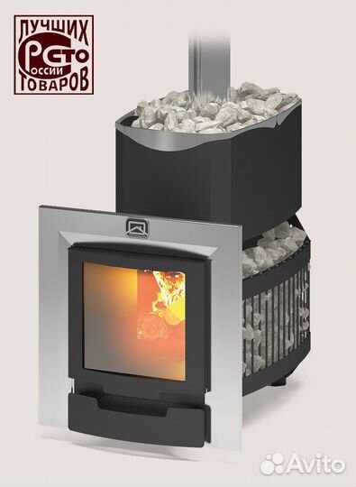 Печь для бани Русь-сетка 18 Л Панорама