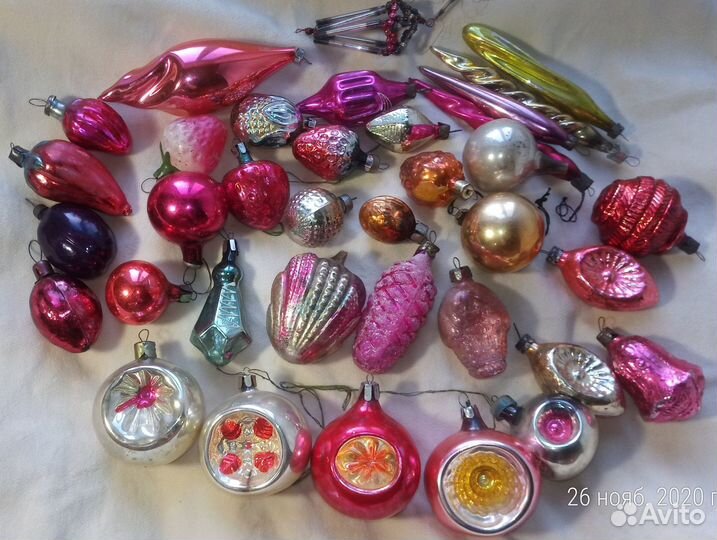 Ёлочные украшения СССР