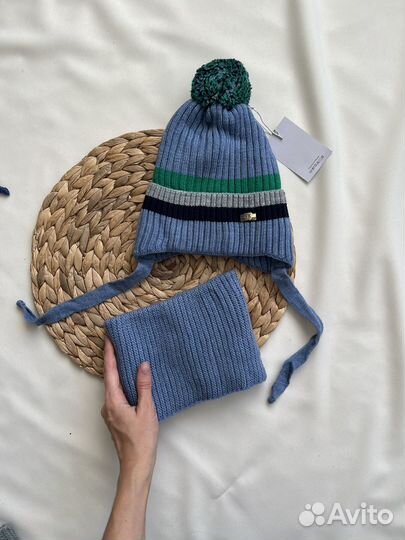 Шапка вязанная демисезонная