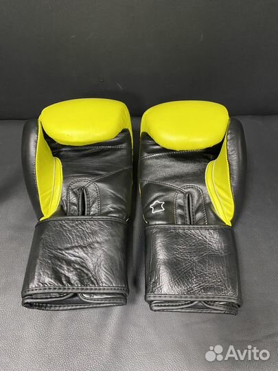 Боксерские перчатки ultimatum желтые