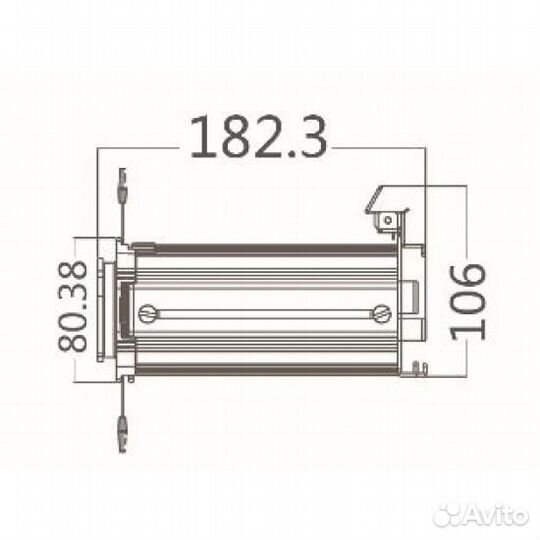 Линзовый тубус Silver Star 19'-36' zoom lens tube