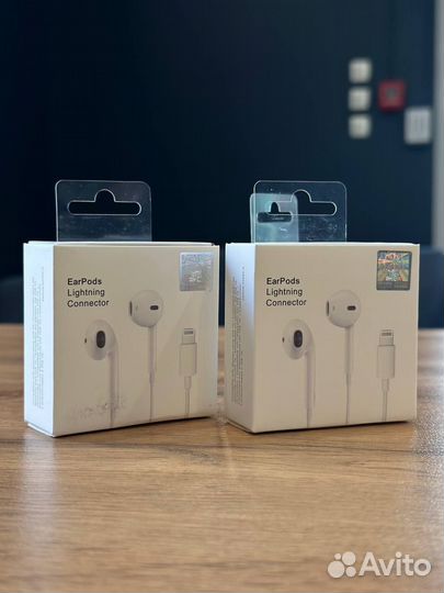 Наушники проводные Apple lightning