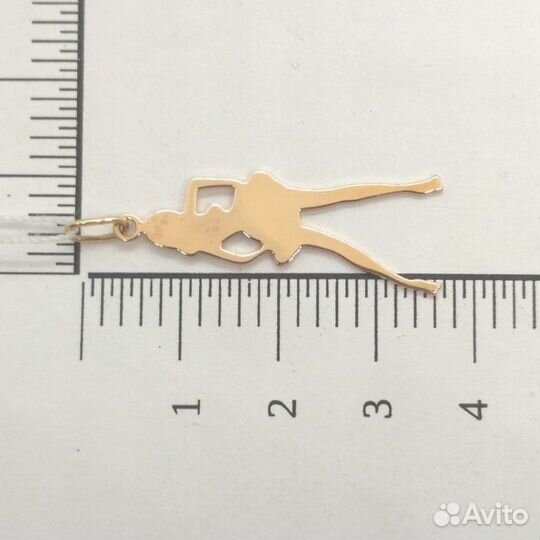 Золотая подвеска