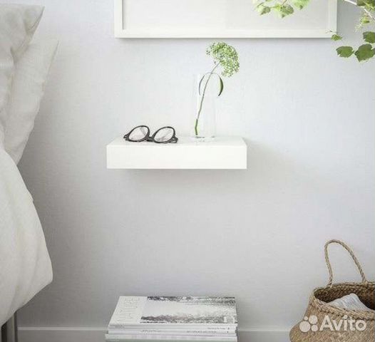 Полка IKEA lack 30*26 белая