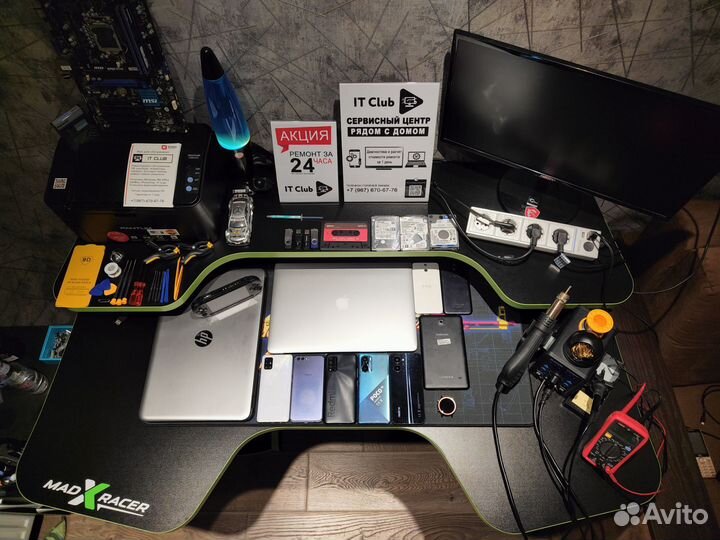 Ремонт смартфонов Apple / Samsung / Xiaomi / Honor