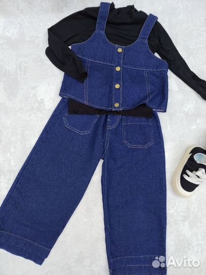 Костюм детский джинсовый