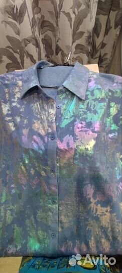 Блузка женская нарядная 58-60р