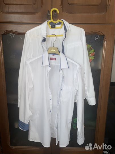 Рубашки белые на мальчика
