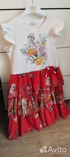 Нарядные платья для девочки, 4-6 лет