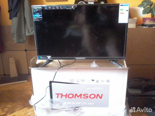 Thomson / Телевизор T28RTE1020, 28", HD, DVB-T2