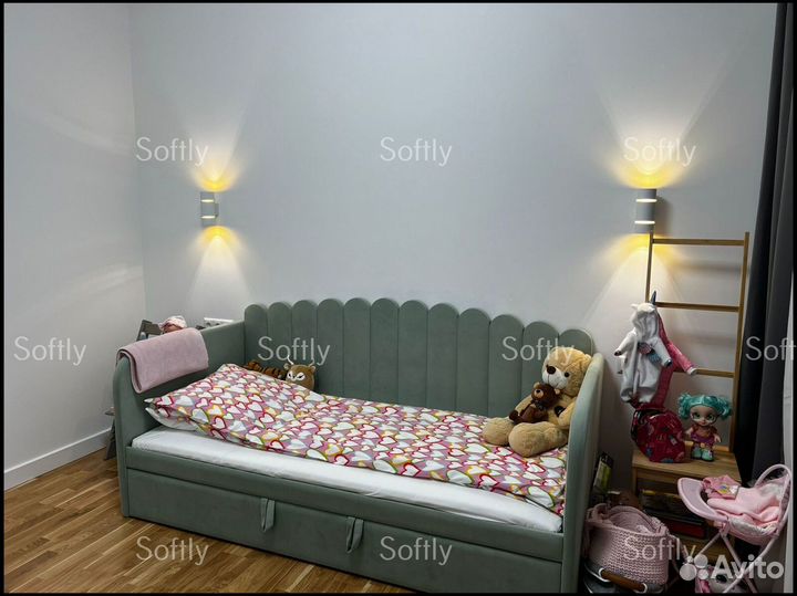 Детская кровать угловая