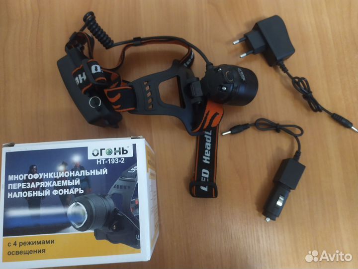 Фонарик налобный