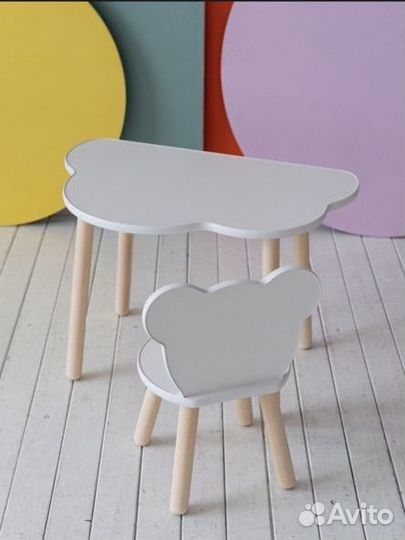 Детский стол и стул