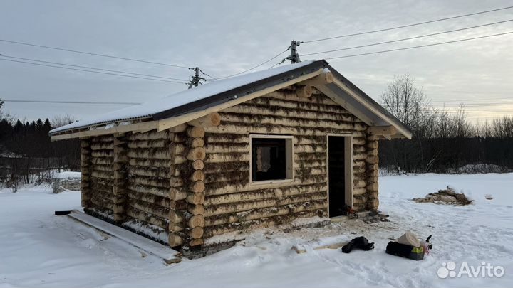 Сруб для бани 6х6