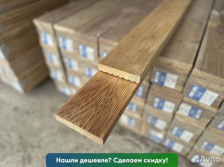 Террасная доска из лиственницы