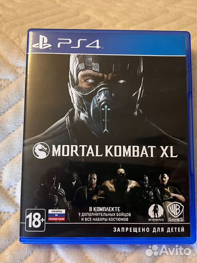 Игра Mortal Kombat XL (PS4)