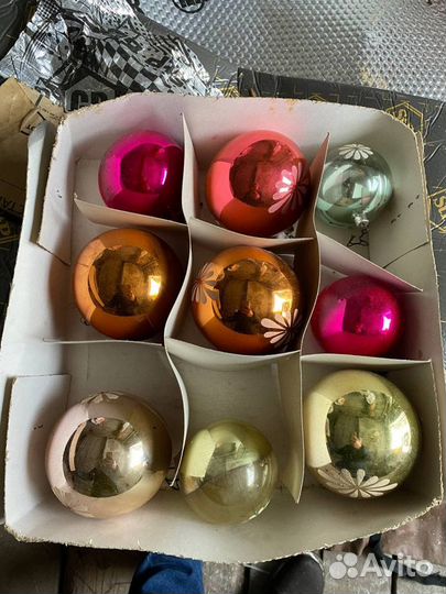 Елочные игрушки СССР