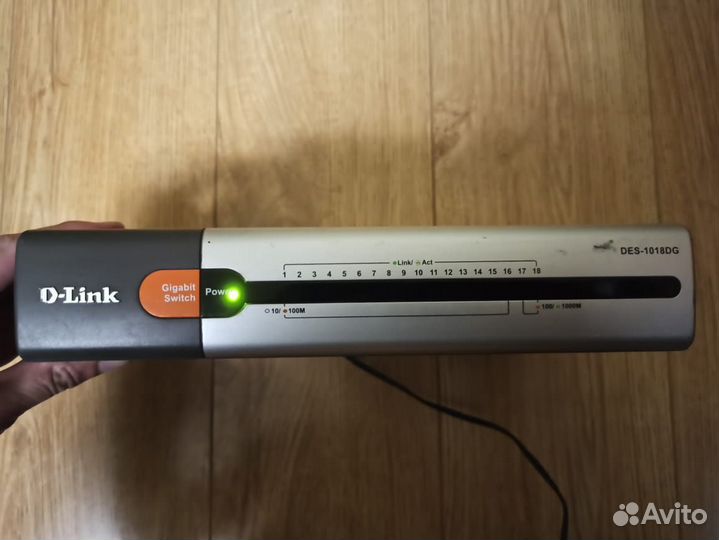 Коммутатор dlink des1018dg
