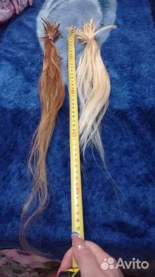 Волосы для наращивания бу