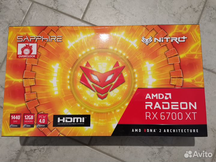 Rx 6700 xt sapphire nitro