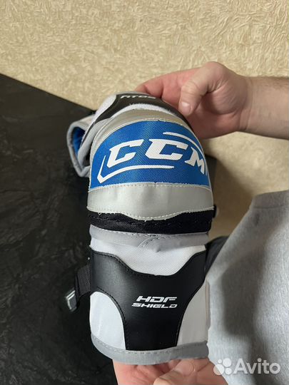 Налокотники хоккейные взрослые CCM Vector fit 09