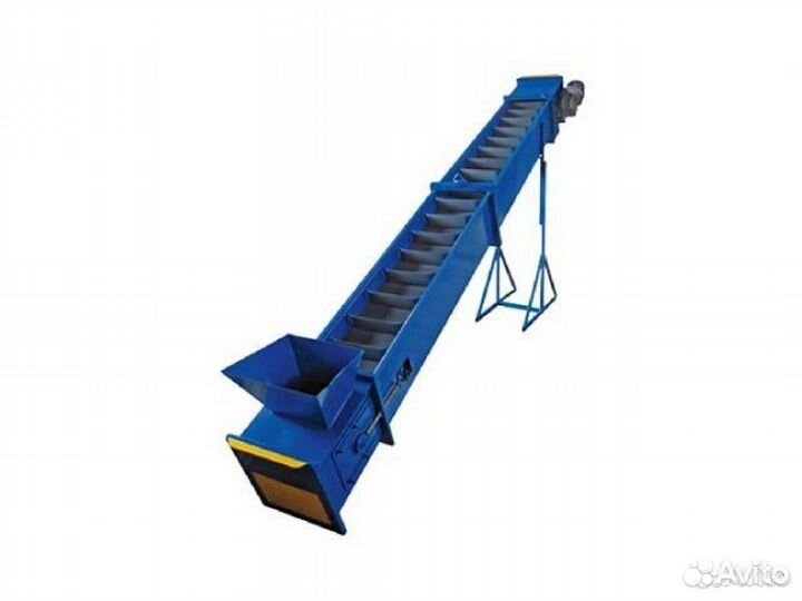 Транспортер конвейер ленточно-скребковый тлс300 1м
