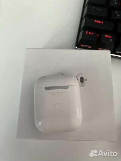 Беспроводные наушники apple airpods 2
