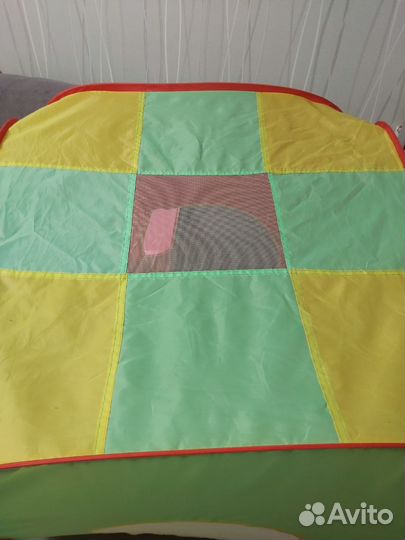 Детская складная палатка с шариками