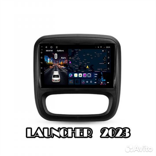 Магнитола Renault Trafic 3 2014-2021 андроид 12 TK