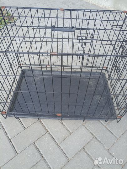 Клетка б/у для собак