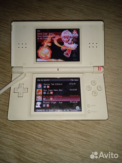 Nintendo DS lite+R4+8gb 500 игр