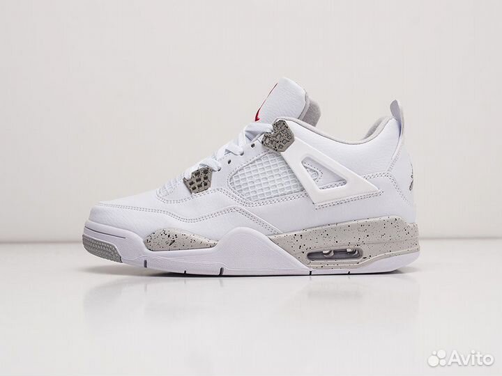 Кроссовки Air Jordan 4 Retro White Oreo (36-45)