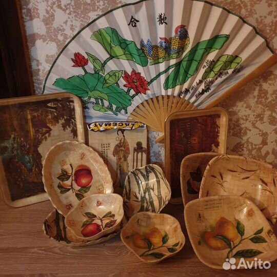 Посуда из бамбука