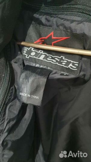 Мотокомбинезон 48 alpinestars, боты 40 alpinestars