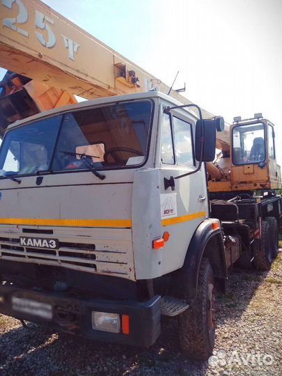 Услуги автокрана 25 т