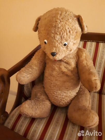 Медведь большой старенький рычащий-в коллекцию