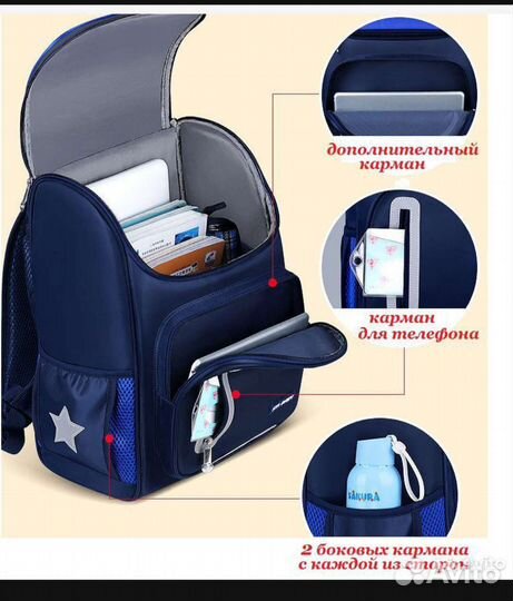 Рюкзак для мальчика школьный