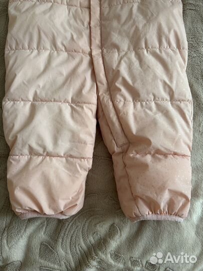 Зимний комбинезон для девочки 80