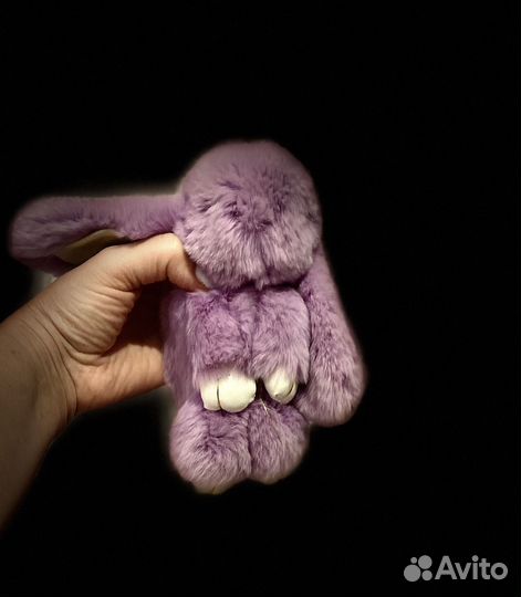 Брелок-игрушка натуральный мех