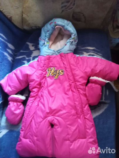 Зимний комбинезон для девочки