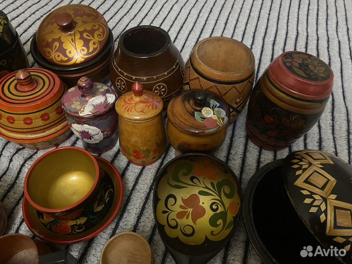 Посуда деревянная