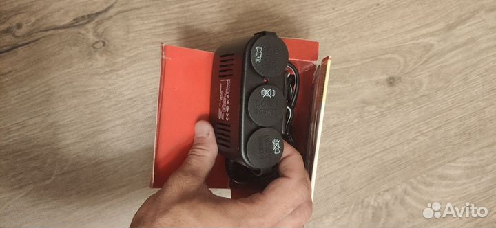 Разветвитель прикуривателя heyner usb для авто