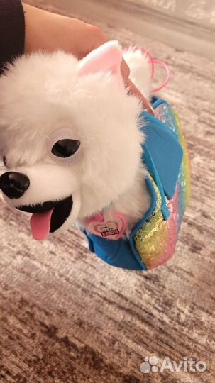 Интерактивная игрушка собачка поёт и ходит